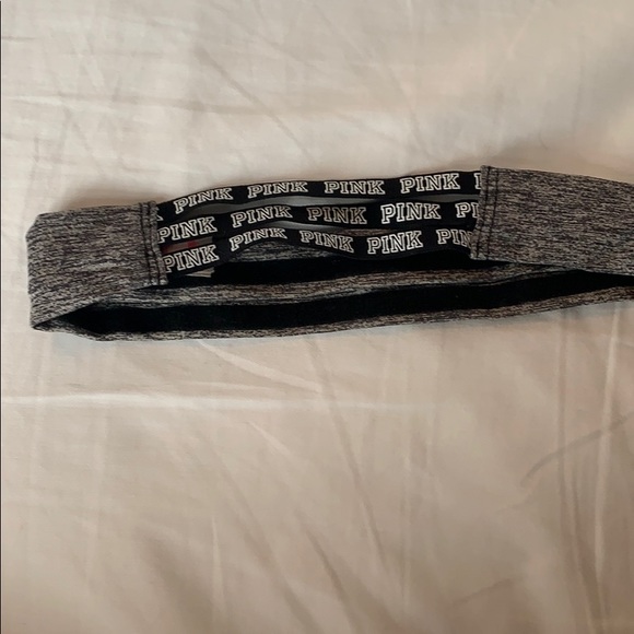 PINK gray headband - Picture 2 of 2